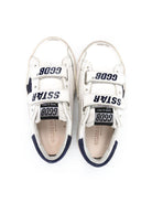Sneakers per bambino Golden Goose Kids Superstar bianco con applicazione stella - Rubino Kids