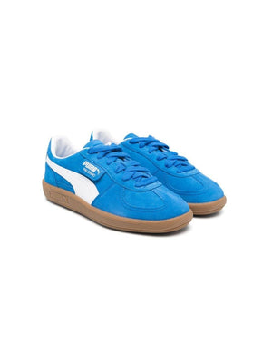 Sneakers per bambino Puma Kids Palermo blu con logo Formstrip PUMA