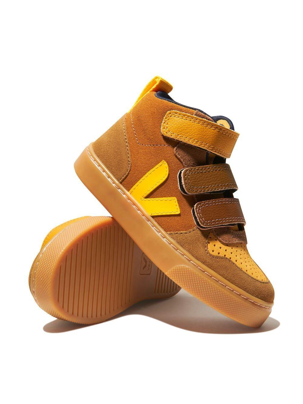 Sneakers per bambino VEJA Kids marrone con strappo - Rubino Kids