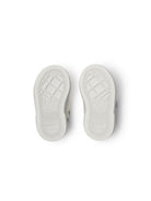 Sneakers per neonati Burberry Kids bianco con chiusura a strappo - Rubino Kids