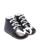 Sneakers per neonati Christian Louboutin Kids blu con chiusura con lacci - Rubino Kids