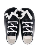 Sneakers per neonati Christian Louboutin Kids blu con chiusura con lacci - Rubino Kids
