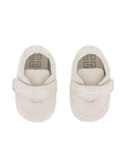 Sneakers per neonati Givenchy Kids bianche con logo ricamato - Rubino Kids
