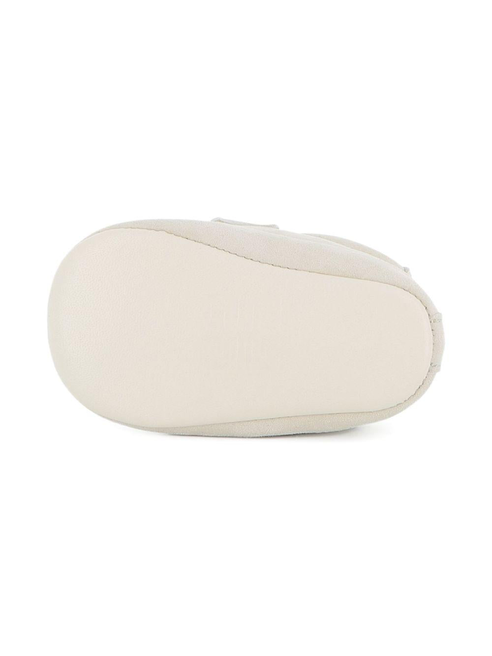 Sneakers per neonati Givenchy Kids bianche con logo ricamato - Rubino Kids