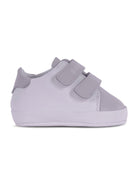 Sneakers per neonato Balmain Kids multicolor con logo sul davanti - Rubino Kids