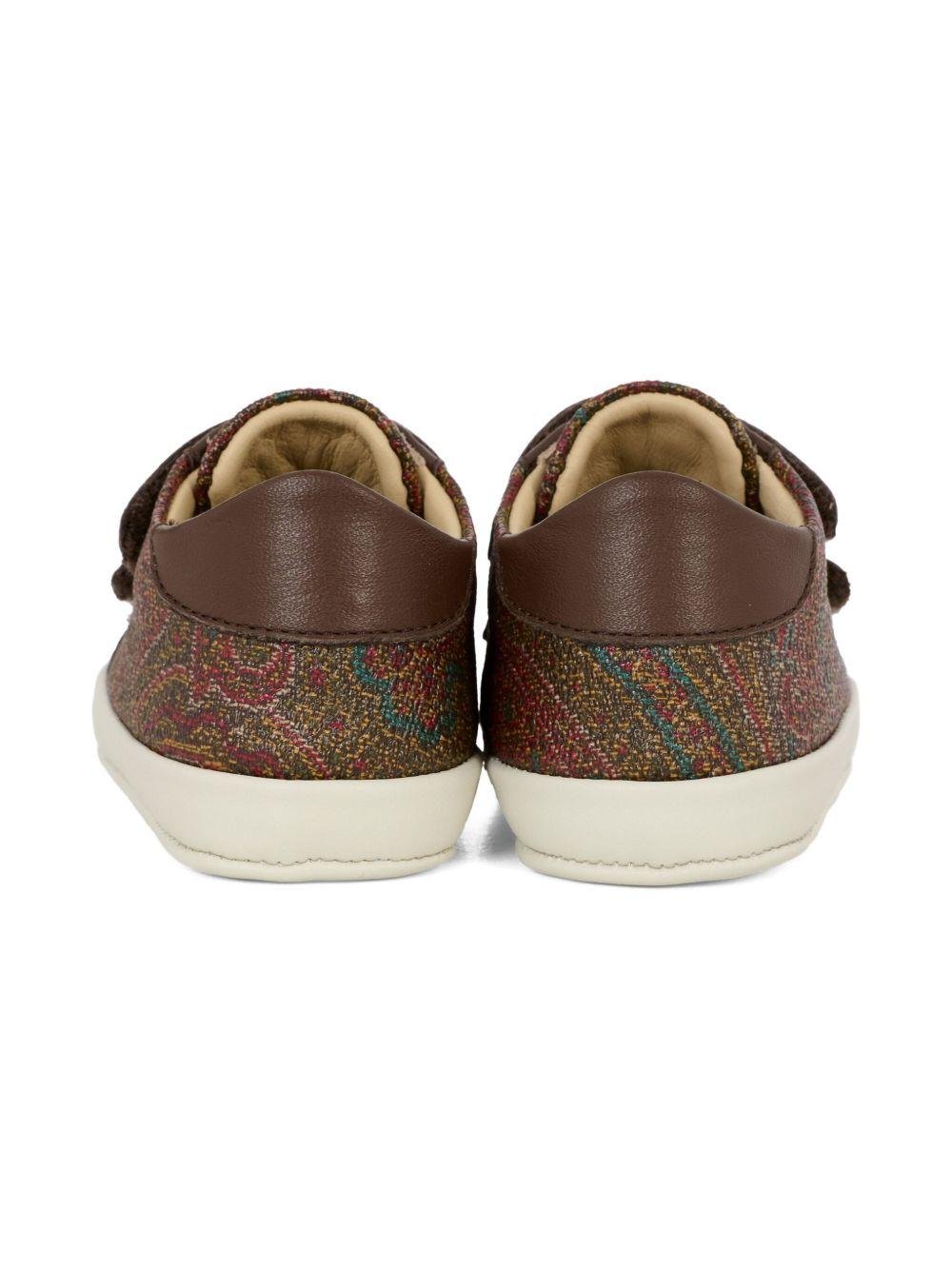 Sneakers per neonato ETRO KIDS multicolore con motivo paisley - Rubino Kids