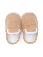 Sneakers primi passi per neonato Colorichiari beige senza lacci - Rubino Kids