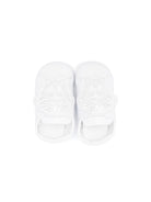 Sneakers senza lacci La Medusa per neonato Versace Kids bianco con suola in pelle - Rubino Kids