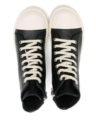 Sneakers Sneaks per bambino Rick Owens Kids nere con chiusura frontale con lacci - Rubino Kids
