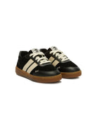 Sneakers University Track per bambino Palm Angels Kids nero con imbottitura nella caviglia - Rubino Kids