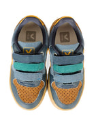 Sneakers V - 10 per bambino Veja Kids multicolor in pelle - Rubino Kids