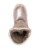 Stivaletti per bambina Mou Kids grigi con logo - Rubino Kids