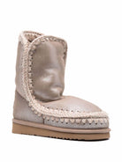 Stivaletti per bambina Mou Kids grigi con logo - Rubino Kids