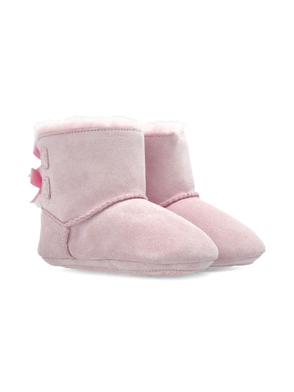 Stivaletti per neonata UGG Kids rosa Bailey Bow - Rubino Kids