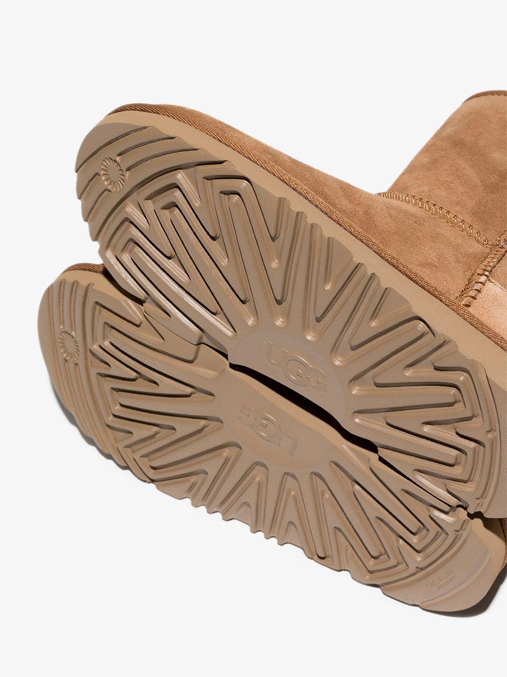 Stivali Classic II TD per bambina UGG Kids marroni con cuciture tono su tono - Rubino Kids