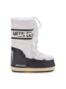 Stivali da neve Icon per bambini Moon Boot Kids multicolore con logo laterale - Rubino Kids