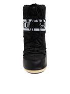 Stivali da neve Icon per bambini Moon Boot Kids neri con stampa - Rubino Kids