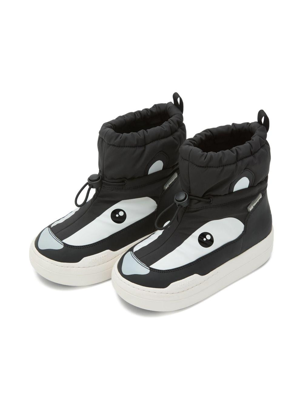 Stivali da neve Park Strap per bambino Moon Boot Kids neri con design a forma di animale - Rubino Kids