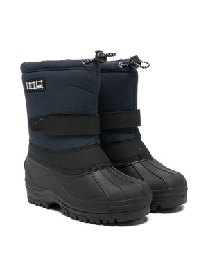 Molo Blue Children's Snow Boots with Rubber Sole