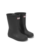 Stivali da pioggia per bambini Hunter Kids nero con applicazione - Rubino Kids