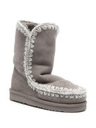 Stivali Eskimo Bold per bambina Mou Kids grigi con pelle scamosciata - Rubino Kids