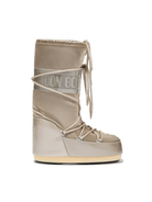 Stivali Icon per bambina Moon Boot Kids oro con fascia con logo - Rubino Kids