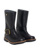 Stivali per bambina Bonpoint nero con fibbia - Rubino Kids