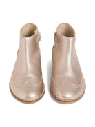 Stivali per bambina Bonpoint rosa con chiusura con zip - Rubino Kids