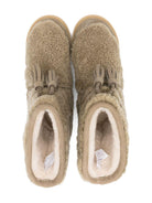 Stivali per bambina Donsje beige con design trapuntato - Rubino Kids