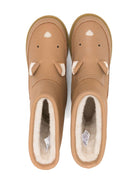 Stivali per bambina Donsje beige con muso di topo - Rubino Kids