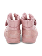 Stivali per bambina Monnalisa rosa con dettaglio fiocco - Rubino Kids