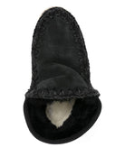 Stivali per bambina Mou Kids neri con dettaglio del logo - Rubino Kids