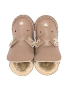 Stivali per neonata Donsje beige con motivo a muso di topo - Rubino Kids