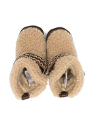 Stivali per neonata Donsje beige con suola in camoscio - Rubino Kids