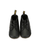 Stivali per neonati Dr. Martens Kids neri con chiusura con lacci - Rubino Kids