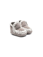 Stivali per neonati Mou Kids grigi con fodera in shearling - Rubino Kids