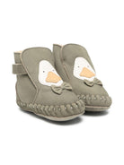 Stivali per neonato Donsje verdi con motivo faccia d'anatra - Rubino Kids