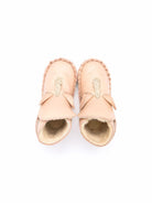 Stivali primi passi per neonati Donsje Kapi rosa con orecchie - Rubino Kids