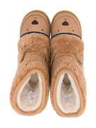 Stivali Wadou per bambina Donsje beige con muso di animale - Rubino Kids