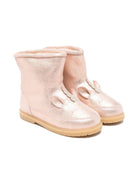 Stivali Xelly per bambina Donsje rosa con orecchie animali a scomparsa - Rubino Kids