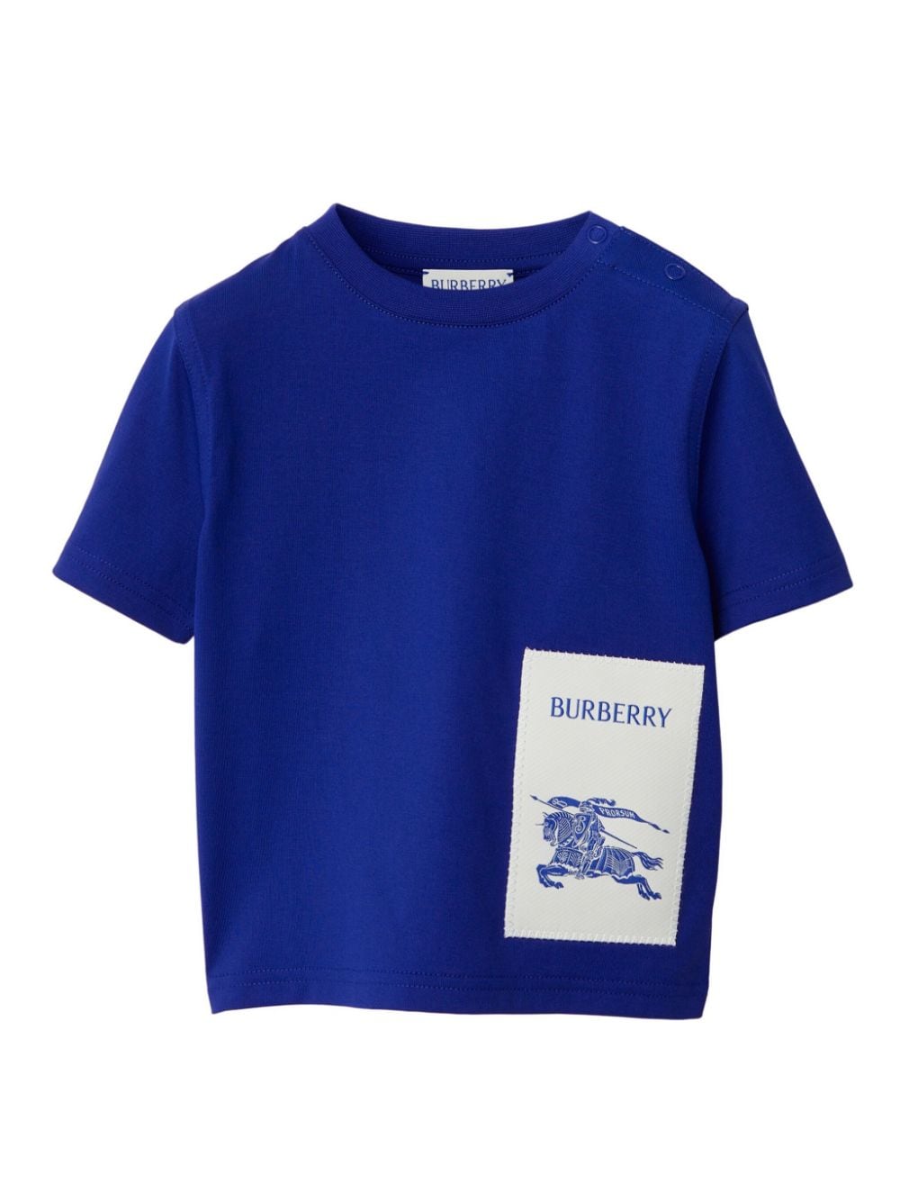 T-shirt con patch logo - Rubino Kids