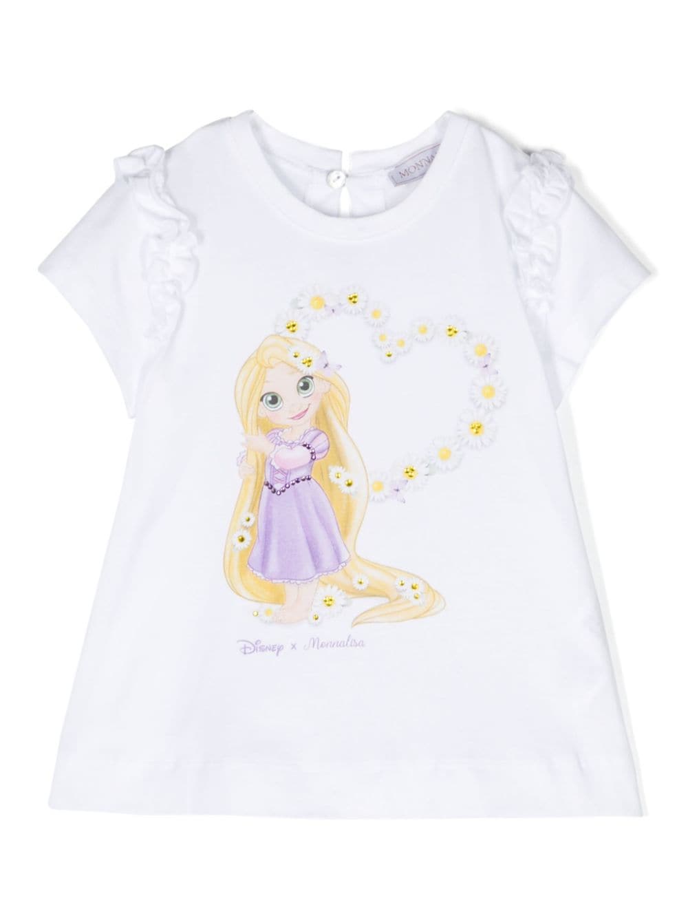 T-shirt con stampa grafica Monnalisa x Disney - Rubino Kids