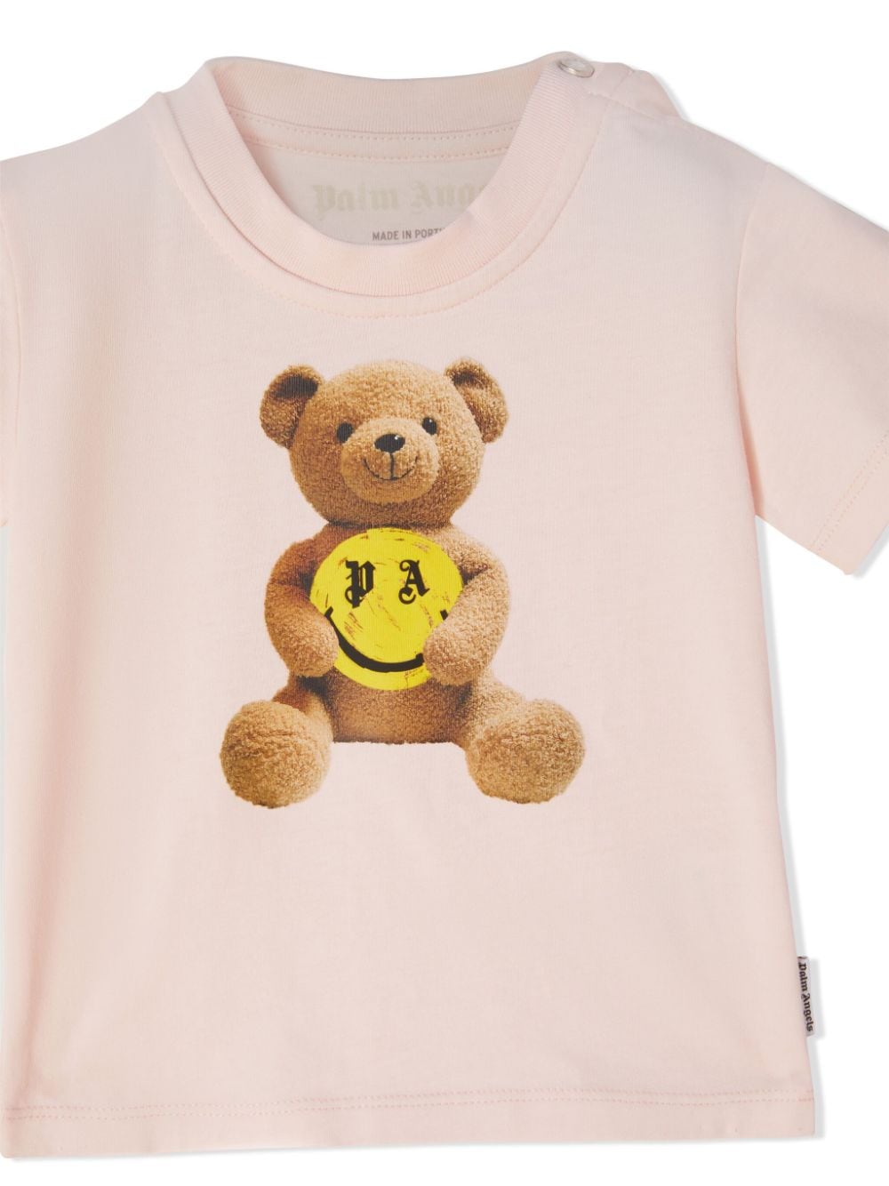 T-shirt con stampa Teddy Bear - Rubino Kids