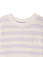 T-shirt Farah per bambina Bonpoint multicolor con design a righe - Rubino Kids