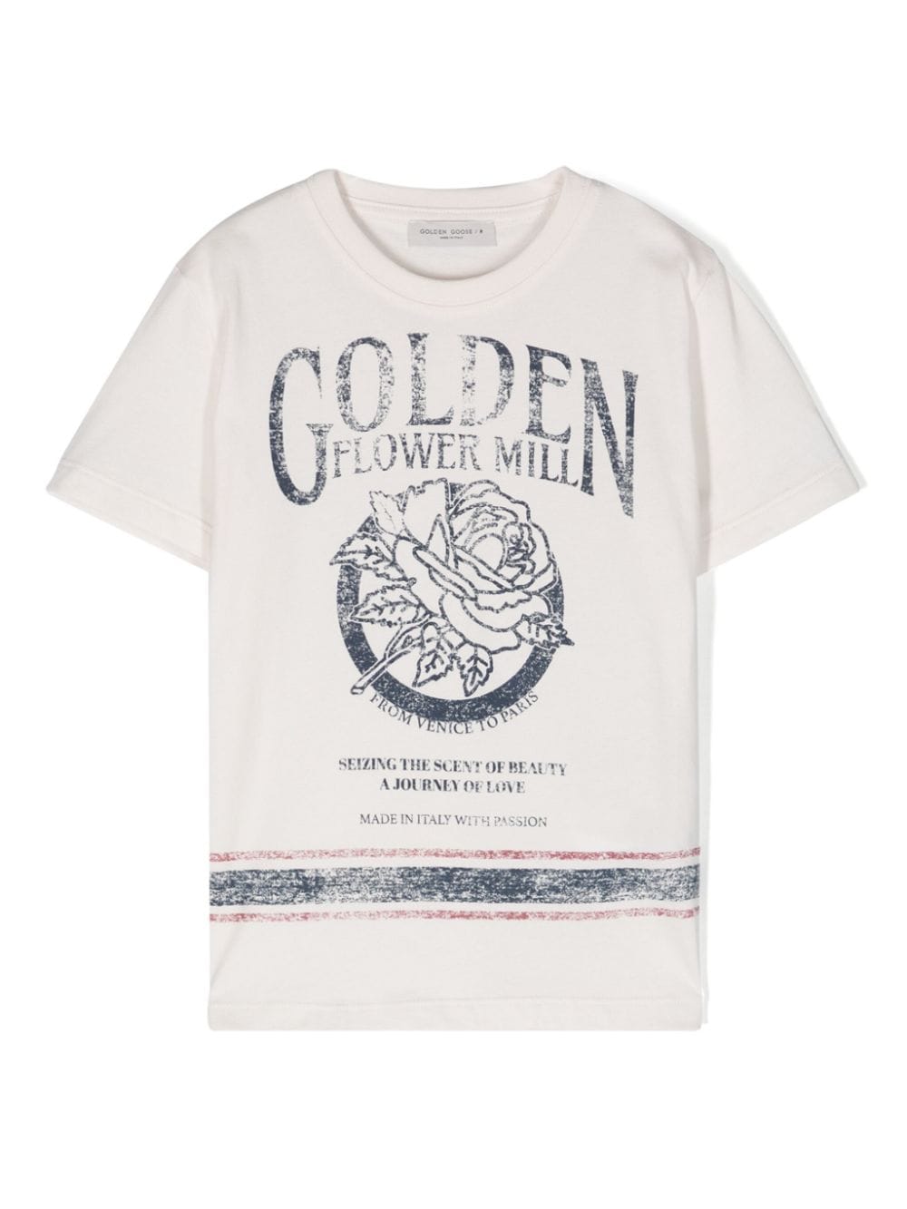 T-shirt Golden Flower Mill - Rubino Kids