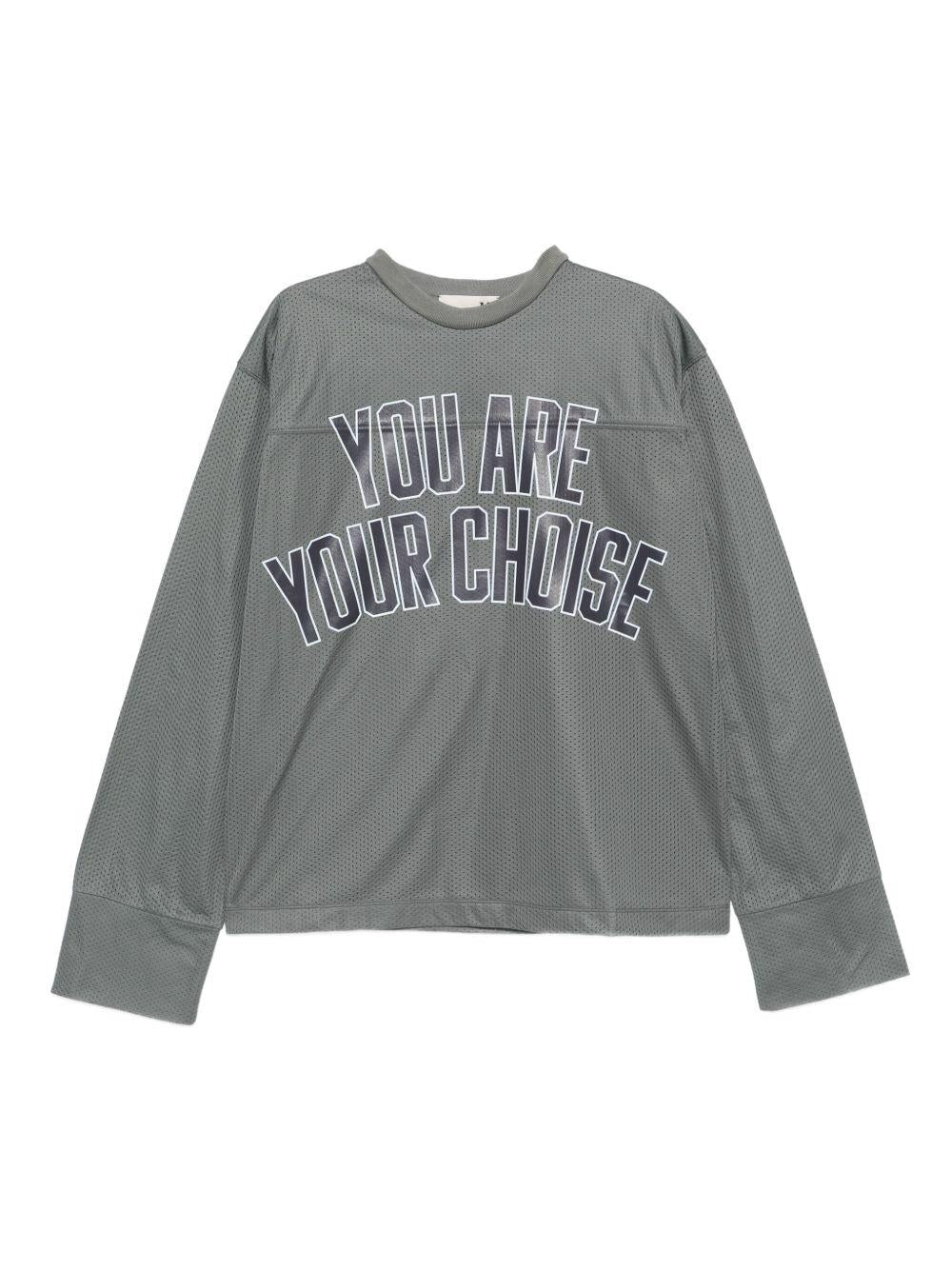 T-shirt Jordan per donna THE M grigia con stampa con slogan - Rubino Kids