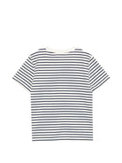 T-shirt Lilas per bambina Bonpoint multicolor con design a righe - Rubino Kids