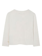 T-shirt per bambina Billieblush bianco con decorazione con paillettes - Rubino Kids