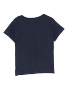 T-shirt per bambina Billieblush blu con tampa unicorno - Rubino Kids