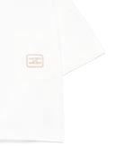 T-shirt per bambina Elisabetta Franchi La Mia Bambina bianco con logo - Rubino Kids